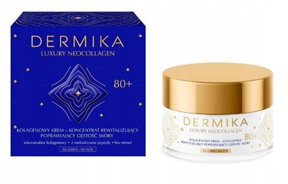 Obrazek DERMIKA LUXURY NEOCOL 80+ 50ml